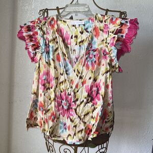 House of Harlow 1960 |Revolve Ruffle Peasant Fop size XS